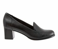 Budget 😍 Women's Trotters Quincy Pumps Black 😀