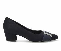 Discount ✨ Women's Easy Street Cariel Pumps Navy Matte 🛒