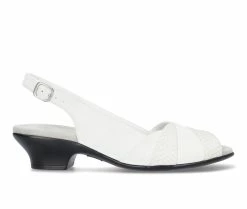 Buy ❤️ Women's Easy Street Ensley Slingback 👠 Heels White 🎁