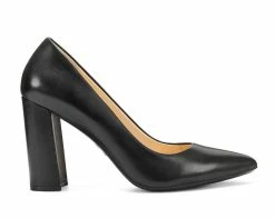 Best Sale 🧨 Women's Nine West Astoria 9x9 Pumps Black Leather 💯
