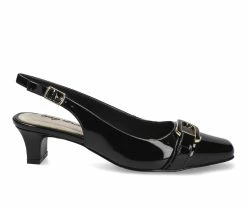 Hot Sale ❤️ Women's Easy Street Connie Pumps Black Patent 🎉