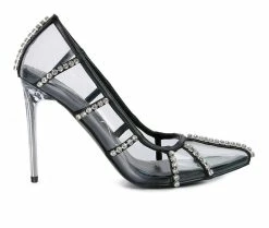 Coupon 😉 Women's London Rag Lovelace Pumps Black 🧨