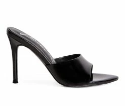 Cheapest 🧨 Women's London Rag Yule Ball 👗 Dress 🩴 Sandals Black ⌛