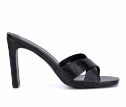 Buy 🎁 Women's Olivia Miller Sofia 👗 Dress 🩴 Sandals Black 🔔