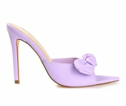 Cheap 🎉 Women's Journee Collection Zelah Stilettos Lilac 👏