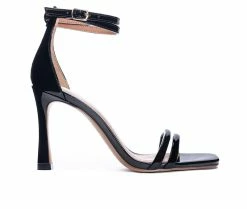 Best Sale 🥰 Women's Chinese Laundry Jasmine 👗 Dress 🩴 Sandals Black 🎉