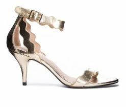 Cheap 🧨 Women's Chinese Laundry Rubie 👗 Dress 🩴 Sandals Gold ✨