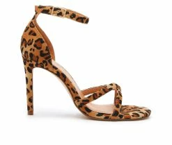 Budget 🥰 Women's Coconuts Inside Out 👗 Dress 🩴 Sandals Tan Leo 💯