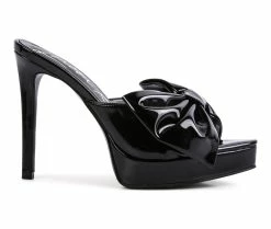 Cheap 🧨 Women's London Rag My Time 👗 Dress 🩴 Sandals Black 😉