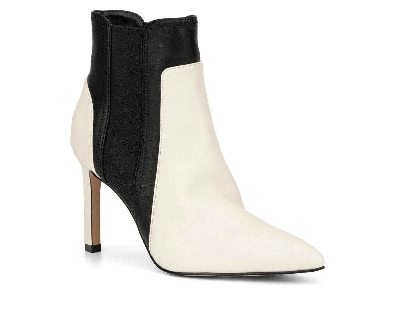 Cheapest π Women's New York And Company Faye Booties Black/White π― - Image 3