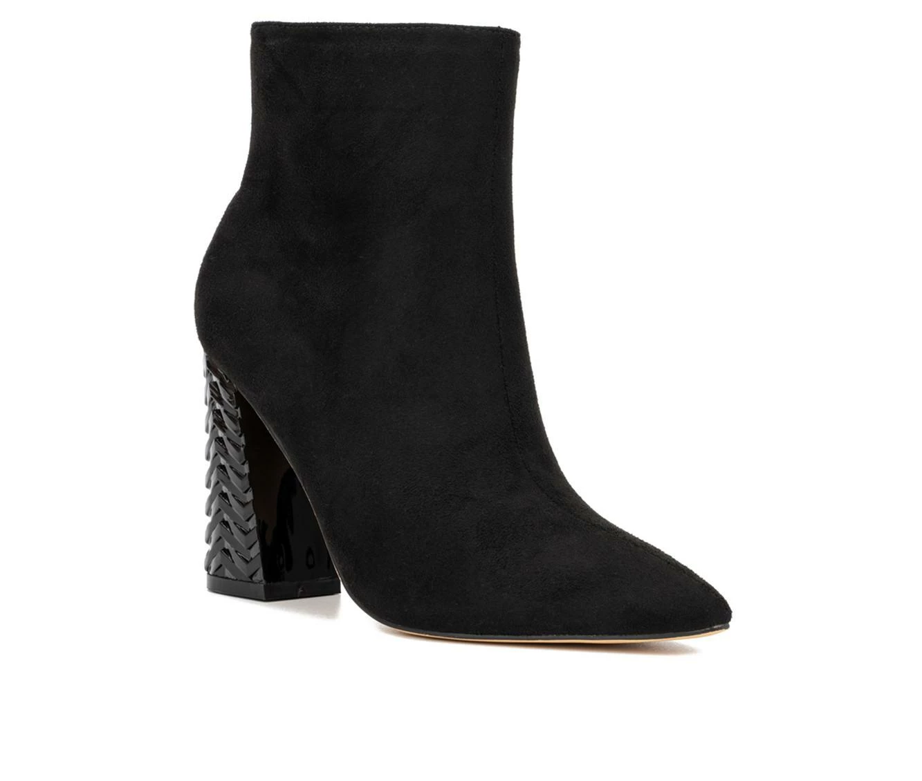 Top 10 π Women's New York And Company Zhuri Heeled Booties Black π - Image 3