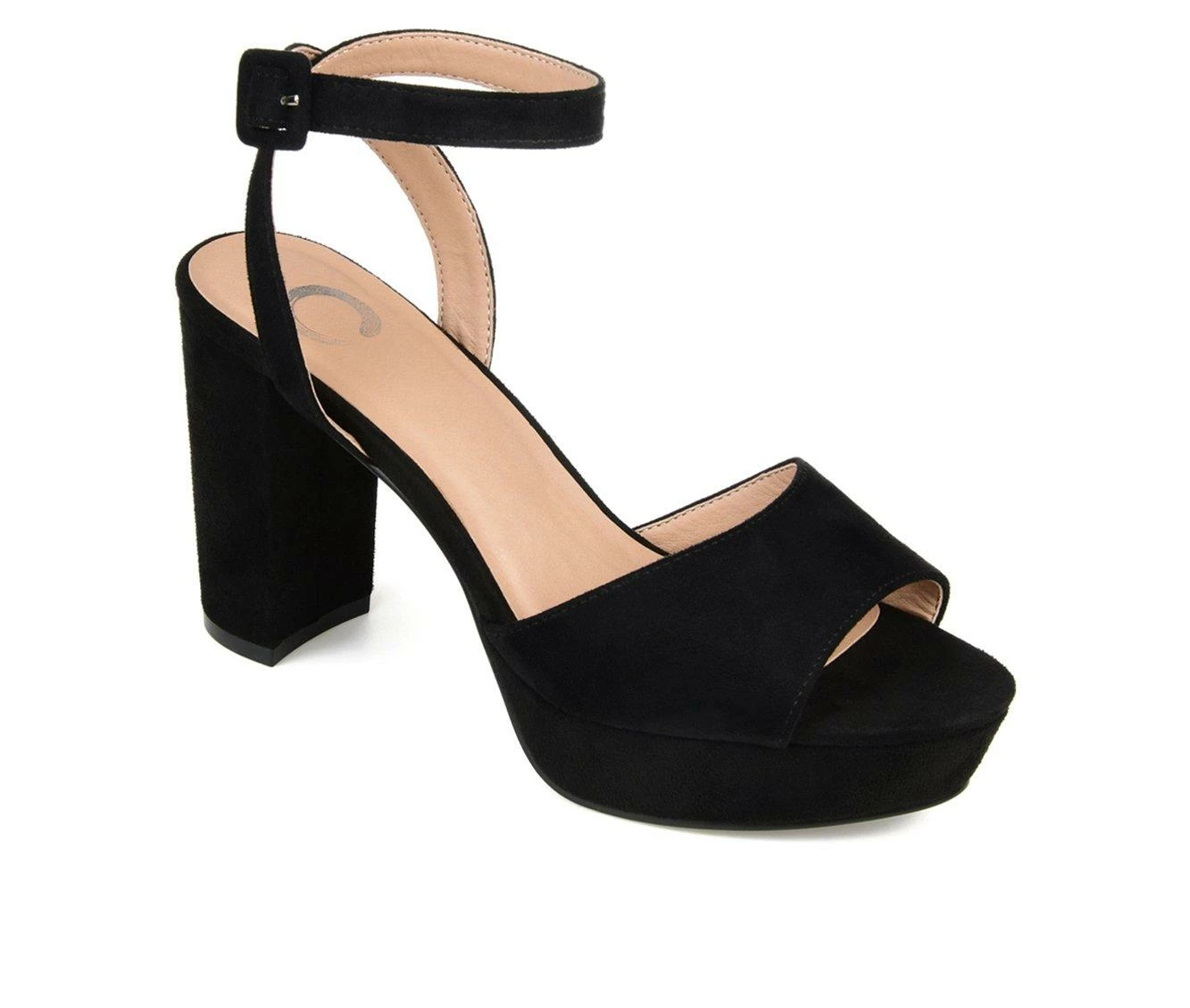 Promo π€© Women's Journee Collection Nairri Platform π Heels Black π - Image 3