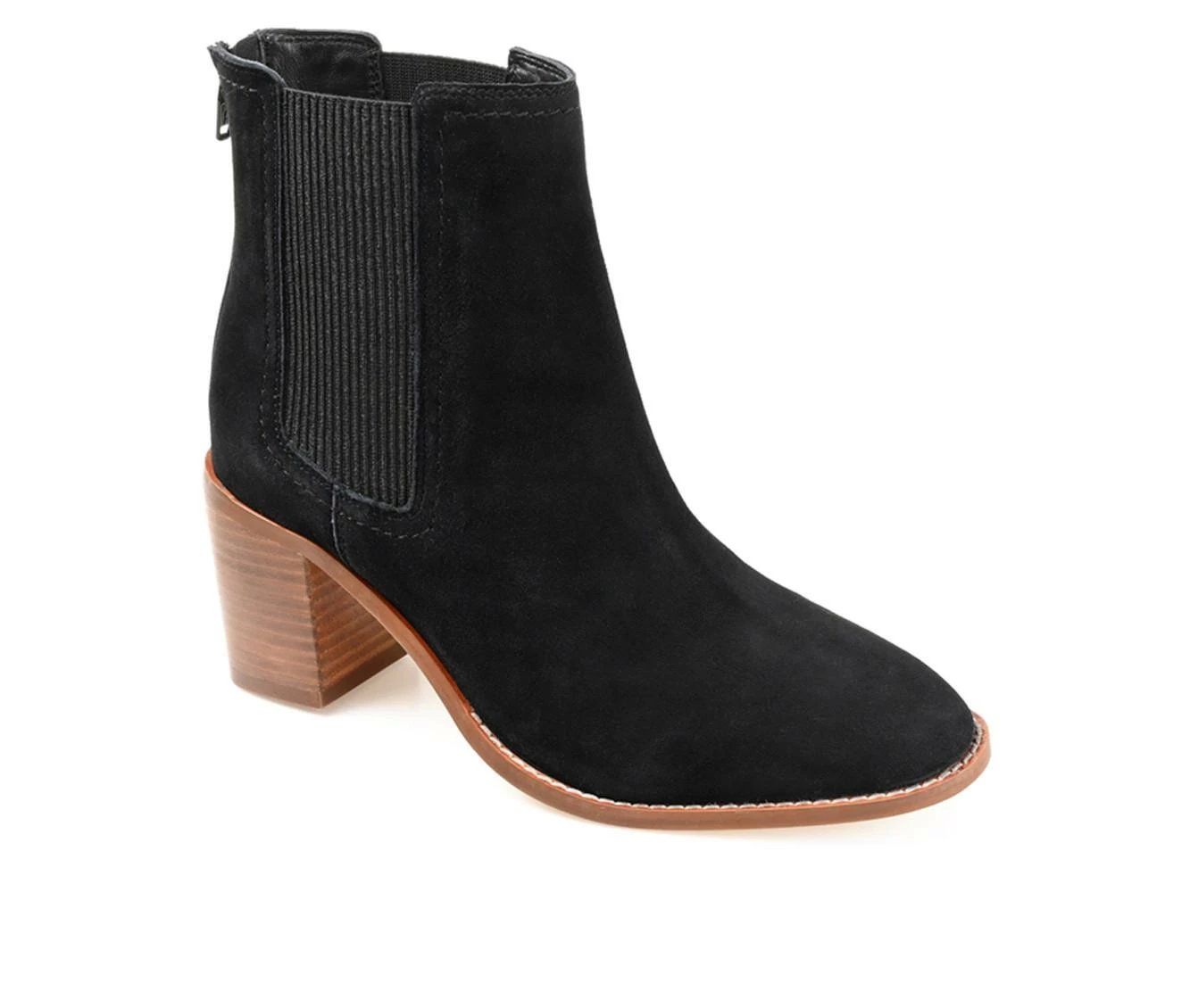 Coupon π€© Women's Journee Signature Tazlyn Heeled Chelsea Booties Black π₯ - Image 3