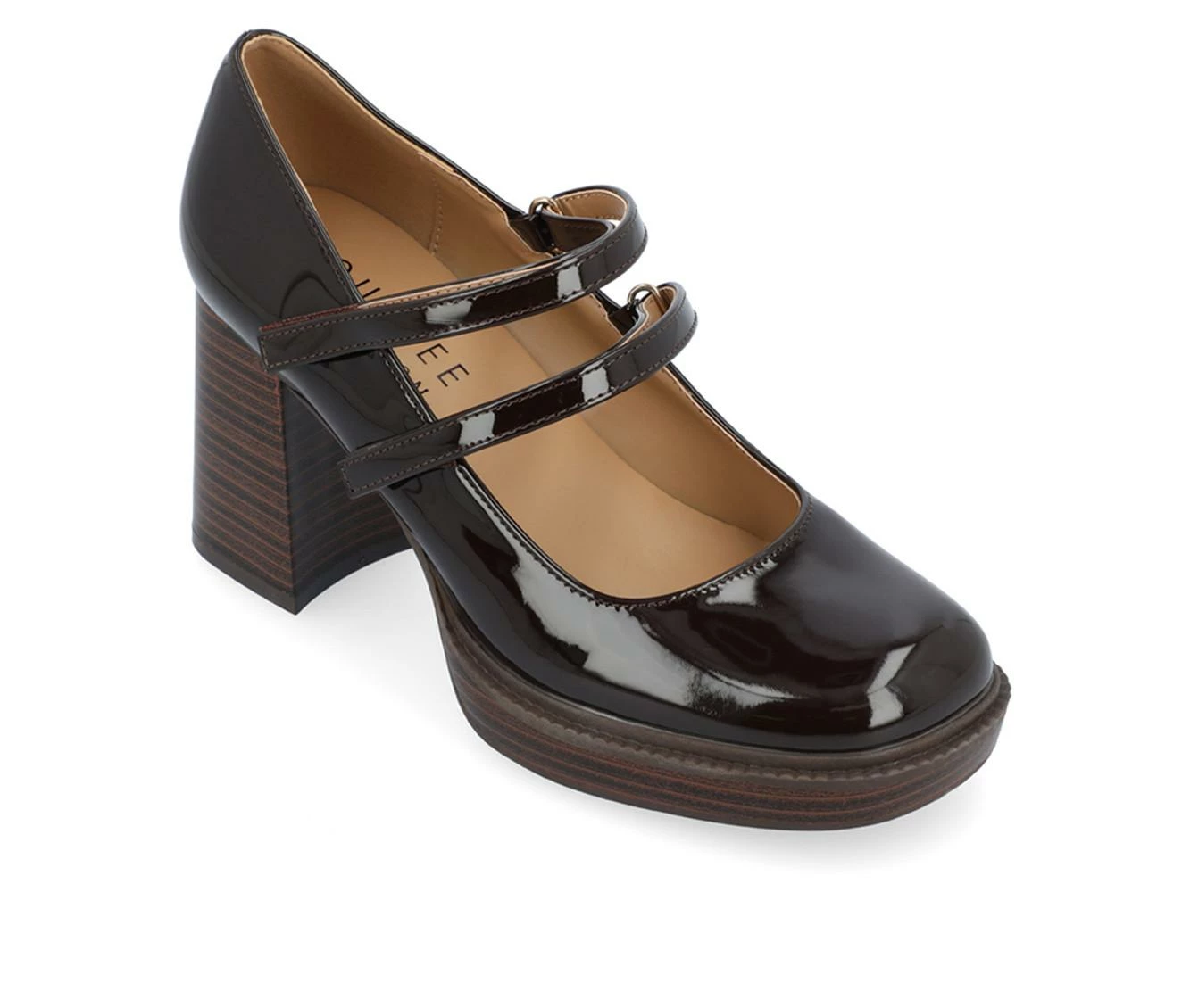 New π Women's Journee Collection Shasta Pumps Brown π₯ - Image 3