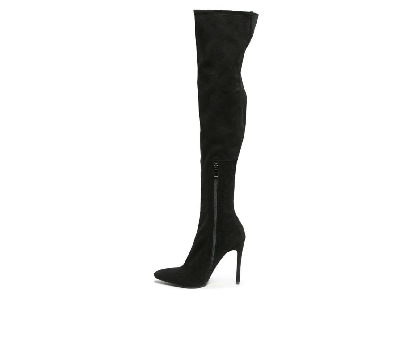 Buy π Women's London Rag Madman Knee High Stiletto π₯Ύ Boots Black β - Image 4