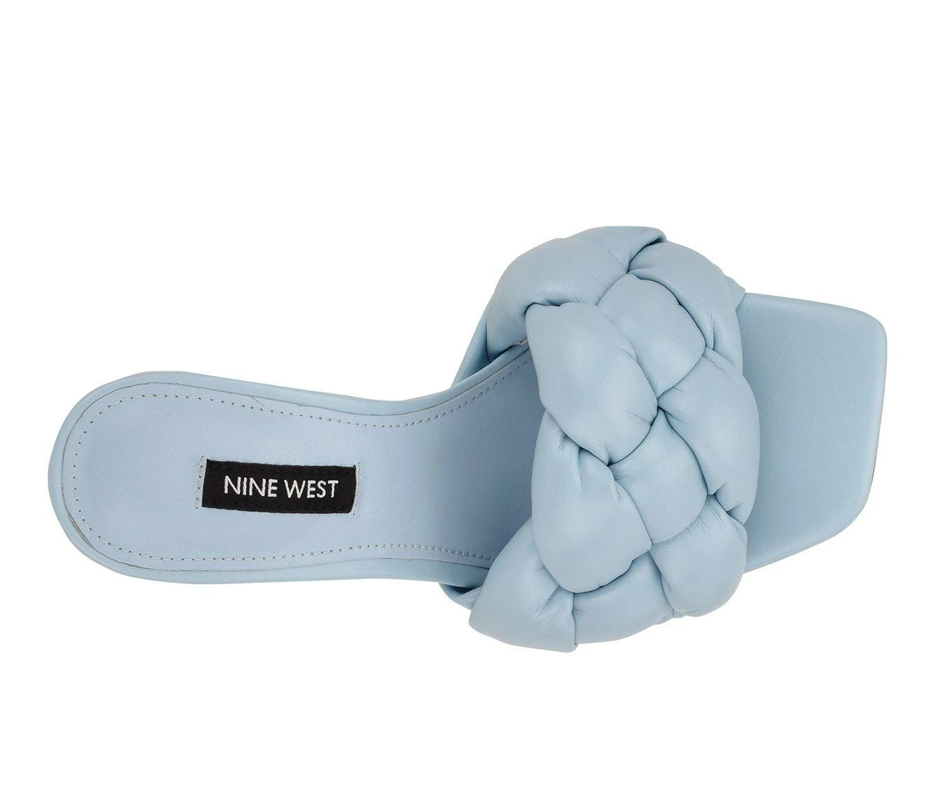 Wholesale π₯ Women's Nine West Yoyo Heeled π Dress π©΄ Sandals Light Blue π - Image 5