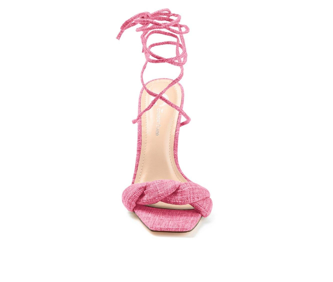 Coupon π Women's Journee Collection Edelie Stilettos Pink β - Image 5