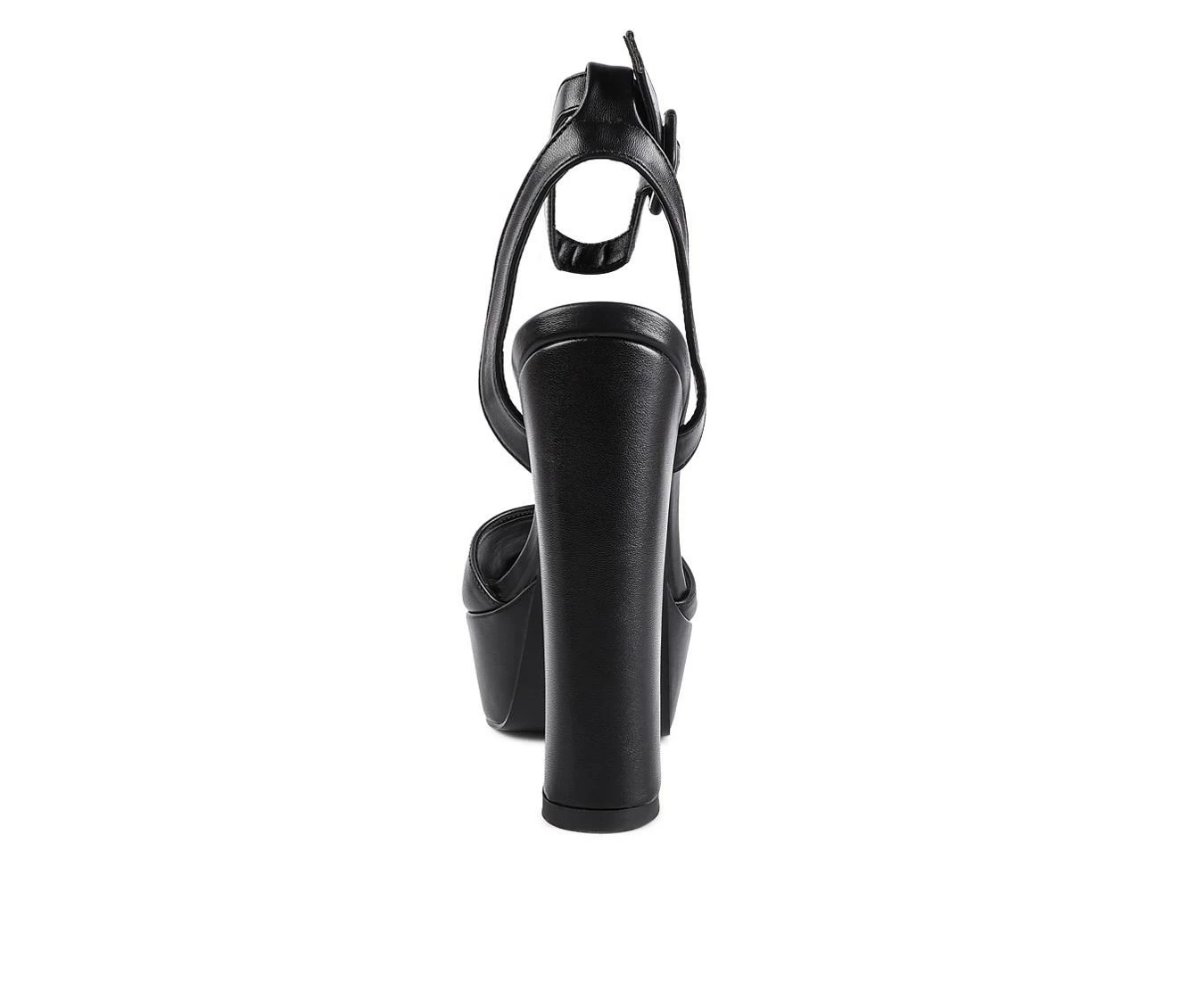 Brand new 𧨠Women's London Rag Roger Platform π Dress π©΄ Sandals Black π - Image 6